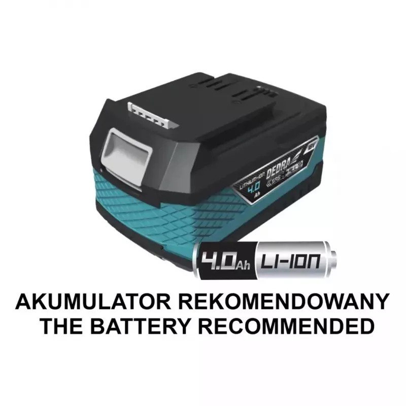 Akku-Freischneider Dedra DED7191 – batteriebetriebener Rasentrimmer, handliches Gartengerät