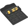 Wera 05018110001 Kraftform Kompakt 900 Set 1 Schraubendreher-Set mit Schlagschraubendreher und Bits, 19-teilig, 1/4", schwarz/gelb
