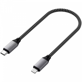 Satechi ST-TCL10M USB-Kabel 0,25 m USB-C USB-C/Lightning Schwarz Grau