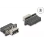 Delock 67238 USB 5 Gbps Adapter, Stiftleisten-Buchse auf interne Type-E Key A Buchse
