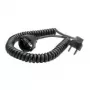 Netzkabel Bachmann 672.180 Schwarz 2 m