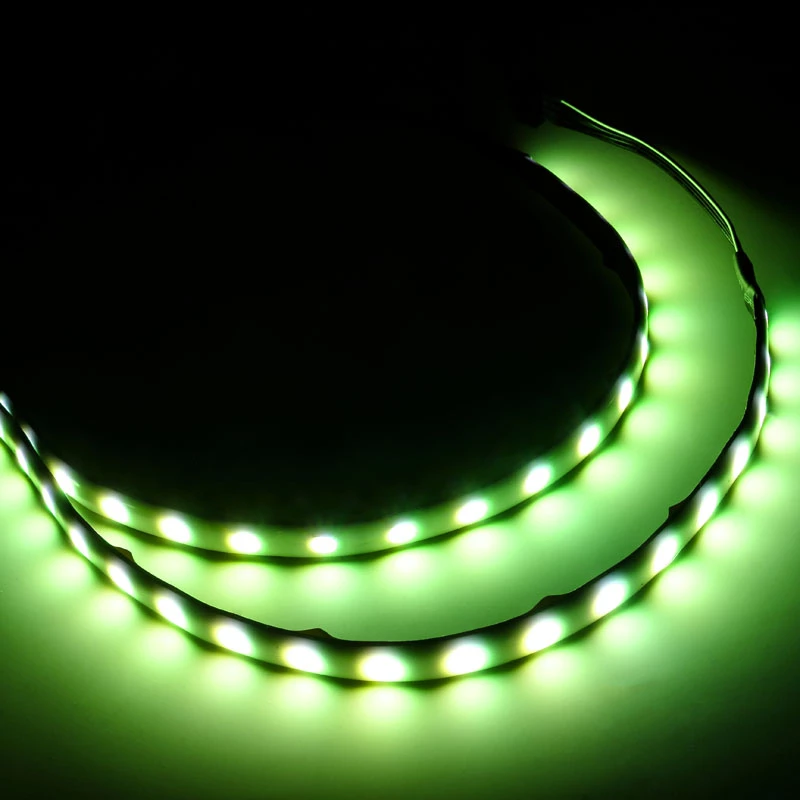 SilverStone SST-LSB01 RGB-LED-Hub mit 2 LED-Streifen, Schwarz