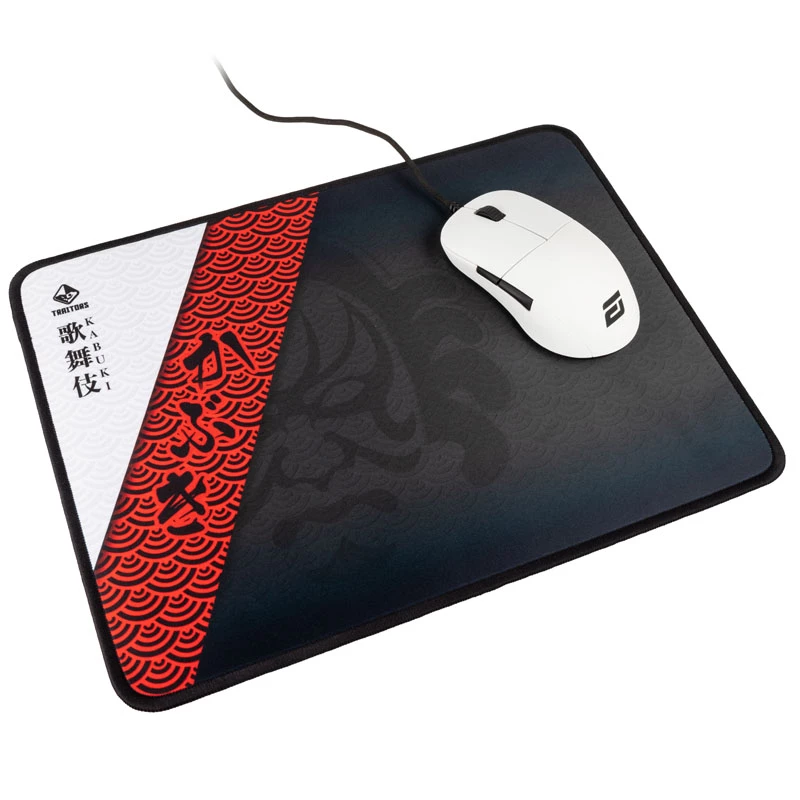 Traitors KABUKI Speed Mauspad TRDKAB35M — reibungsarme Gaming-Oberfläche, rechteckig