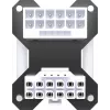 Corsair 12V-2x6 GPU-Netzteiladapter, Style A, Weiß (CP-8920370)