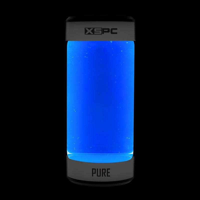 XSPC Pure Coolant 1 L — blaue UV-reaktive Kühlflüssigkeit für PC-Wasserkühlungen