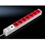 Rittal - Verlängerungskabel (Rack - rack-montierbar) - 7 Ausgangsstecker (7240.260)