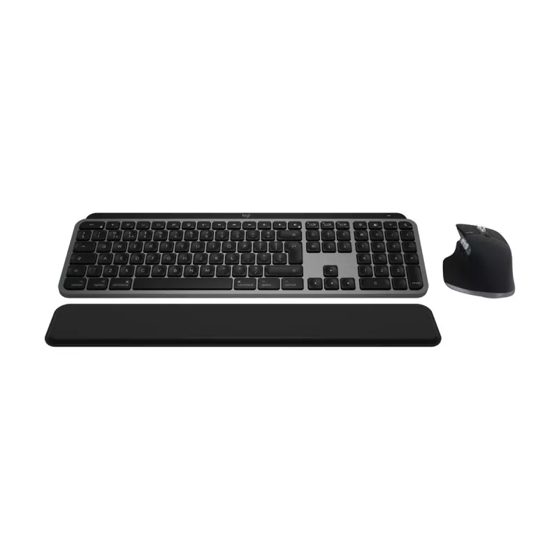 Logitech Master Series MX Keys S Combo für Mac – hintergrundbeleuchtet – kabellos (920-012845)