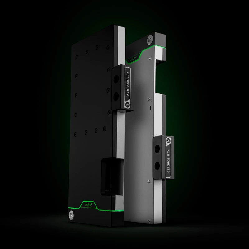 EK-Quantum Vector² FTW3 RTX 3080/90 Backplate, Silber
