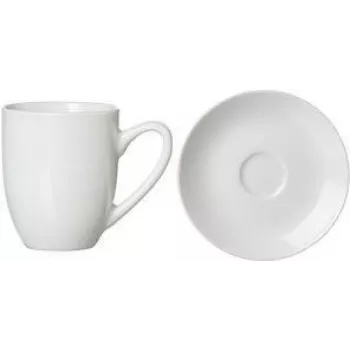 Porzellan-Espresso-Untertasse ritzenhoff & breker Snap BIANCO – spülmaschinenfest, Modell 78763