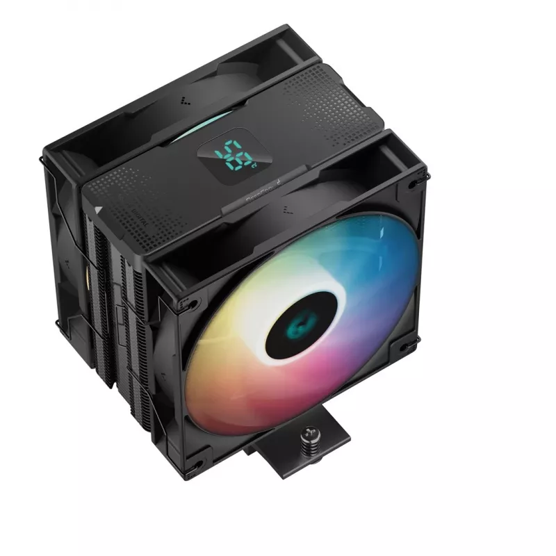 DeepCool AG400 Digital Plus Prozessor-Luftkühler 12 cm Schwarz 1 Stück