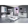 Cama Sideboard SAMBA weiß/weiß glänzend