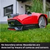 Power X-Change Rasenroboter FREELEXO CAM PLUS 600 (Rot/Schwarz, Li-Ion Battery Plus 4,0Ah, Kamera + Sensor)