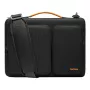 Laptop-Aktentasche Tomtoc Defender-A42 von Tomtoc (schwarz) – kompakte Schutzhülle für Notebooks
