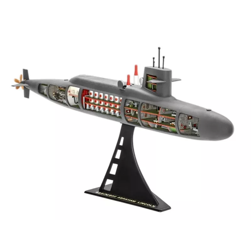 Kunststoff-Modellschiff REVELL S.S.B. Abraham Lincoln 1/253 Maßstab Bausatz