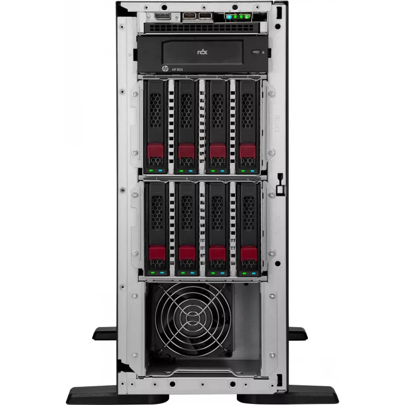 HPE ProLiant ML110 Gen11 4510 12-Core 1P 64GB-R MR408i-O 8SFF 2x480GB SSD 2x1000W RPS EU Server