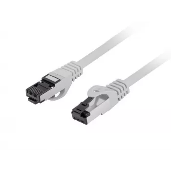 Netzwerkkabel LANBERG PCF8-10CU-0150-S Cat8.1 S/FTP (S-STP) RJ‑45 auf RJ‑45 Grau 1,5 m