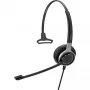 EPOS IMPACT SC 630 - Century - Headset - On-Ear - Kabelgebunden - Easy Disconnect - Schwarz, Silber (1000554)