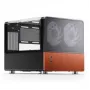 Jonsbo V12 Stk.-Gehäuse, Mini-Tower, Micro-ATX - schwarz (V12 Schwarz)