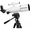 Bresser Optics CLASSIC 70/350 Refraktor 140x Schwarz, Weiß