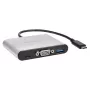 SilverStone SST-EP06C USB 3.1 Typ-C auf VGA / USB Typ-C / USB Typ-A Adapter-Hub