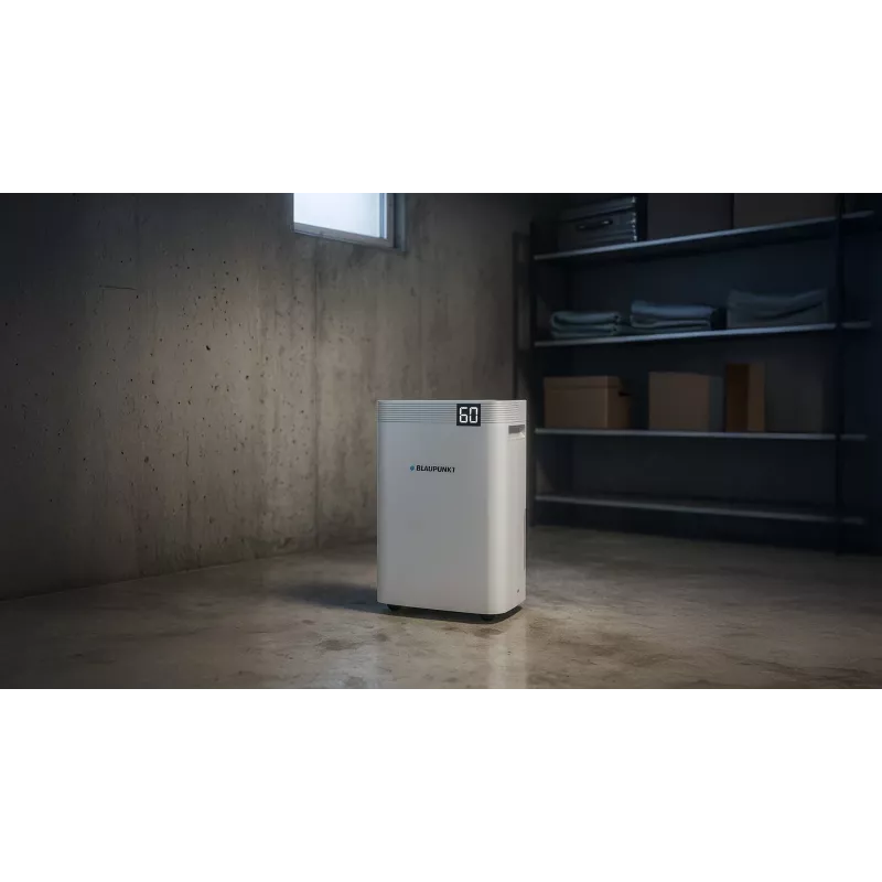 Luftentfeuchter BLAUPUNKT ADH801 — 20 L/Tag (max. 36 L/24h), 4,2 L Tank, 600 W, R290, LED-Anzeige