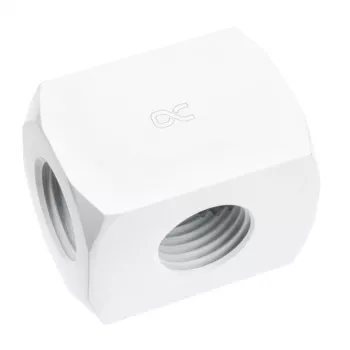Alphacool HF 3-fach Anschlussverteiler G1/4, weiß