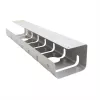 ROLINE 17.03.1302 Kabelorganizer unter dem Schreibtisch, Silber, 2er-Pack