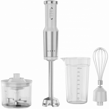 Handmixer, 1200W in CB, Weiß, Tigerzahn-Schneidwerkzeug, Schneebesen, Küchenmaschine, Becher