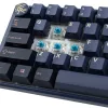 Ducky One 3 Cosmic Blau Mini Gaming-Tastatur, RGB-LED - MX-Blau (US)