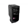 Lexmark 74C2HM0 Rückgabe-Tonerkartusche, Magenta, High Yield