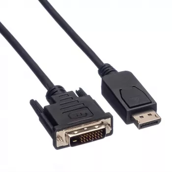 DisplayPort-Kabel VALUE DP-DVI (24+1) LSOH M/M 5 m