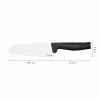 Fiskars 1051761 Küchenmesser Edelstahl 1 Stück Santokumesser