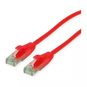 ROLINE RM Patchkabel Cat.6A UTP, Rot, 2 m