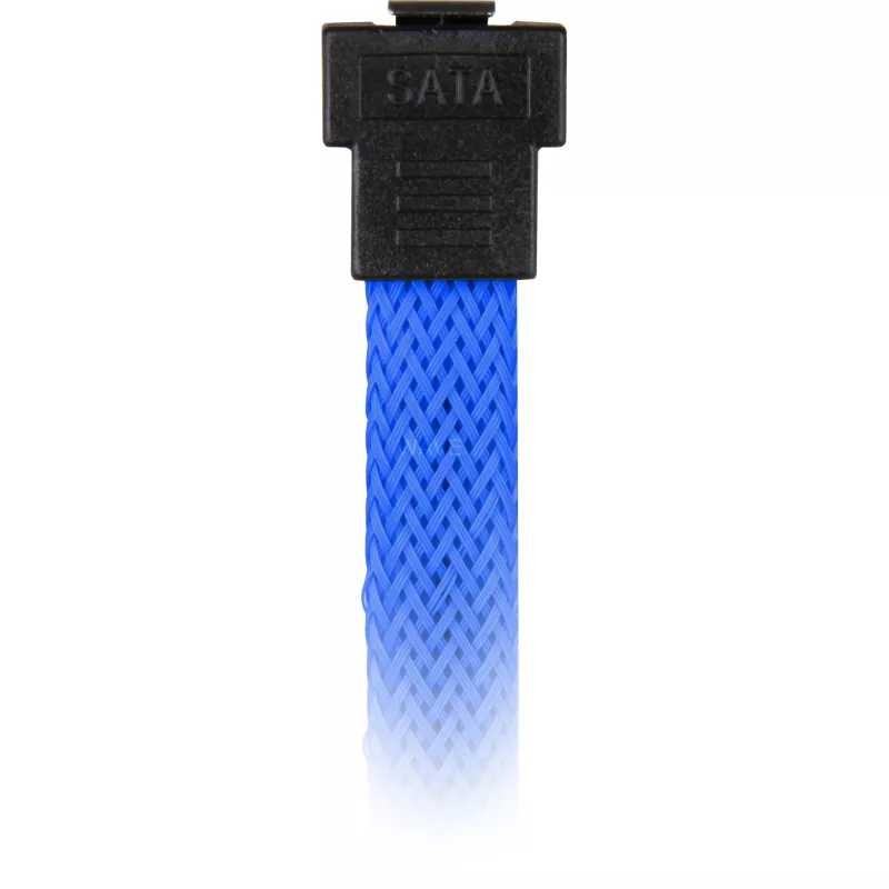 SATA-Kabel Sharkoon SATA 3 0,3 m 7-polig Schwarz Blau