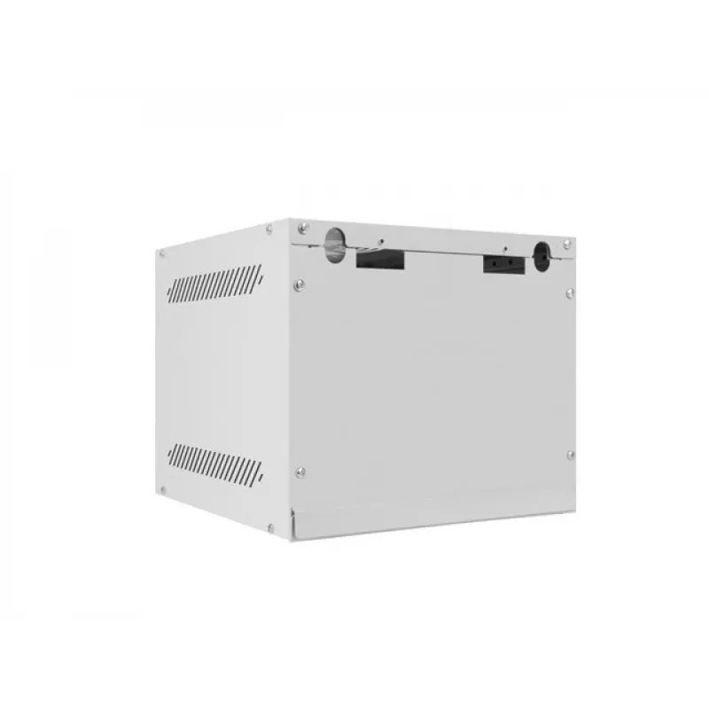 Lanberg WF10-2304-10S 10" Wandschrank (Rack) 4U, 280×310 mm, Glastür, 20 kg, grau (RAL 7035)