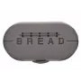 Brotkasten ViceVersa 46216 Oval Grau Kunststoff