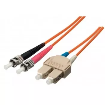 Equip ST/SC Glasfaser-Patchkabel, OS2, 2m