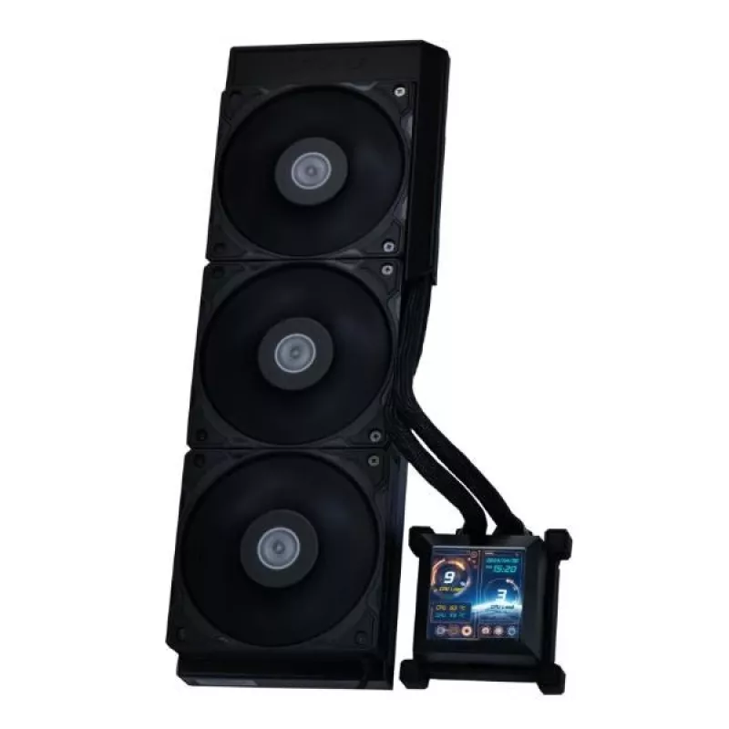All-in-One-Flüssigkeitskühler Lian Li HydroShift LCD 360S 12 cm Schwarz
