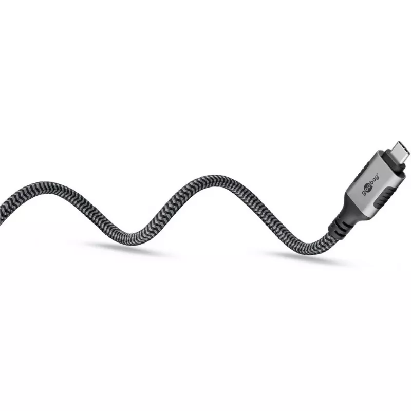 Goobay 70753 USB-C to RJ45 Ethernet CAT 6 Kabel for Stable Wired Internet Connection with Router/Modem/Network Switch/Replaces USB to RJ45 Adapter / 1