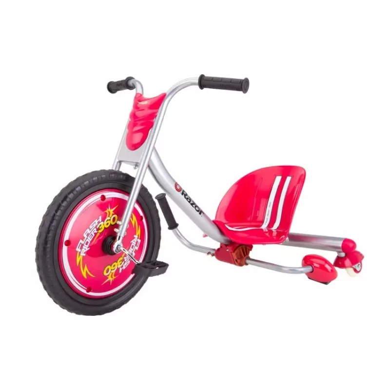 Razor Flashrider 360 Dreirad, Rot