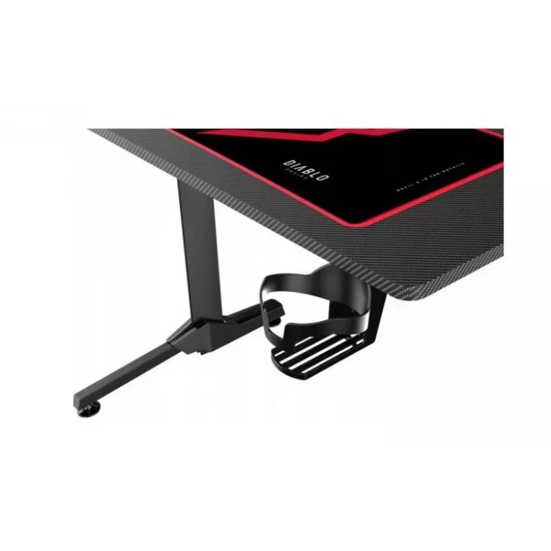 Diablo X-Mate 1000 Gaming-Schreibtisch, 100×60×75 cm, schwarz
