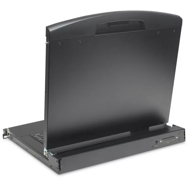 Digitus 19 Zoll HD LCD KVM-Konsole 16-Port HDMI Schweizer Tastatur