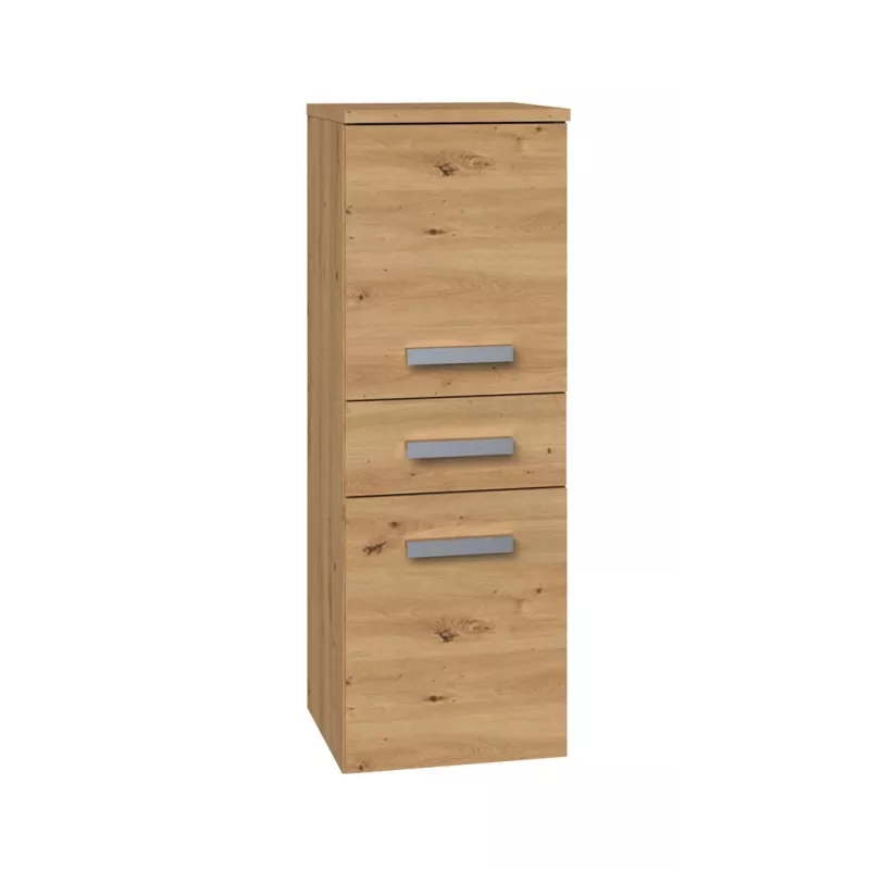 Top E Shop NEL V DDS ARTISAN Badezimmer-Aufbewahrungsschrank, Eiche
