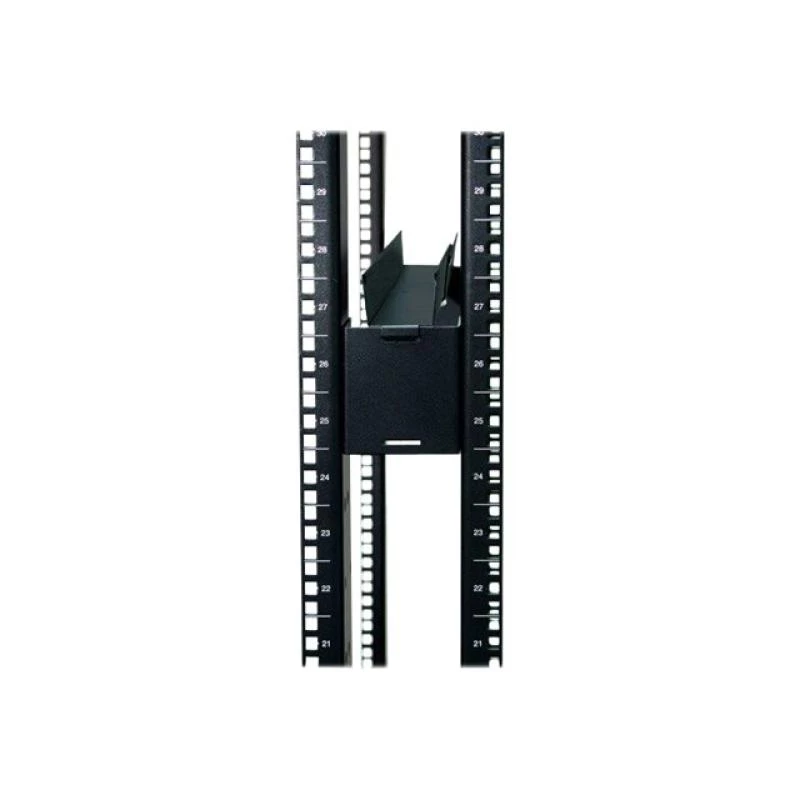 APC AR8008BLK seitliche Rack-Kabelführung für NetShelter SX, Schwarz