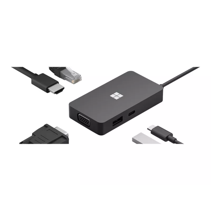 Laptop Dock Microsoft 1E4-00002 Schwarz