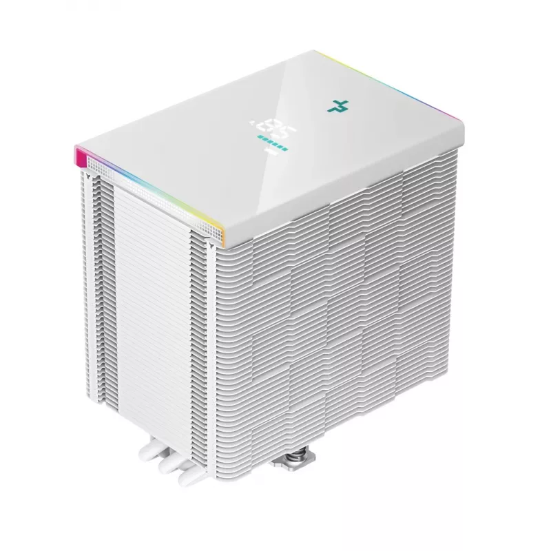 DeepCool AK500 Digital WH Prozessorluftkühler 12 cm Weiß 1 Stück