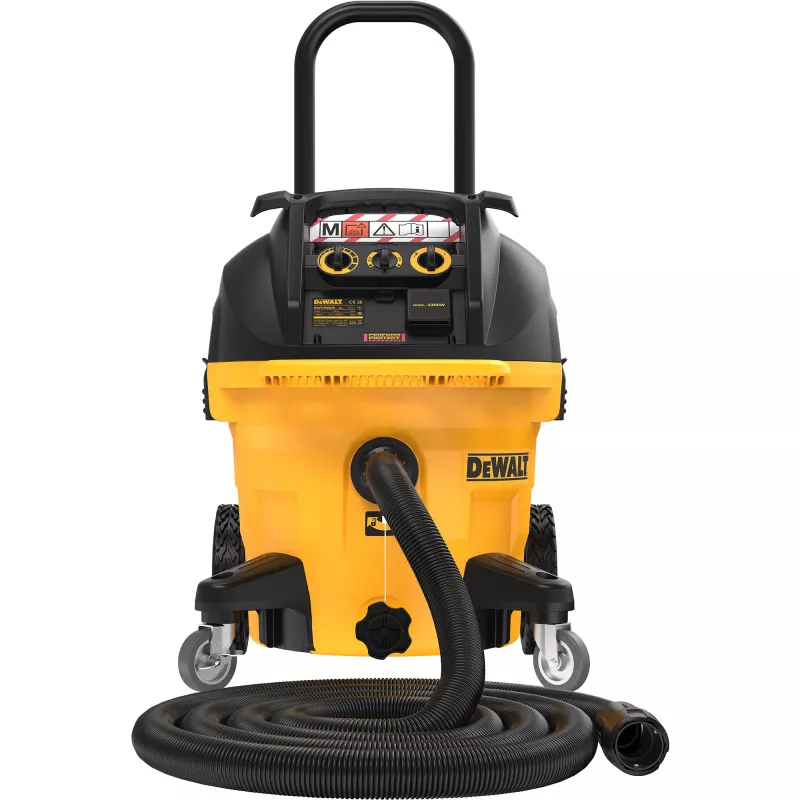 DeWALT DWV905M-QS Staubsauger Gelb 38 L 1400 W