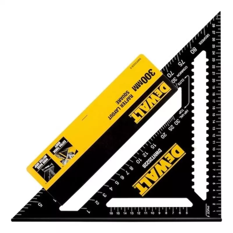 DeWalt DWHT25228-0 Speed Square Anschlagwinkel, 30 cm