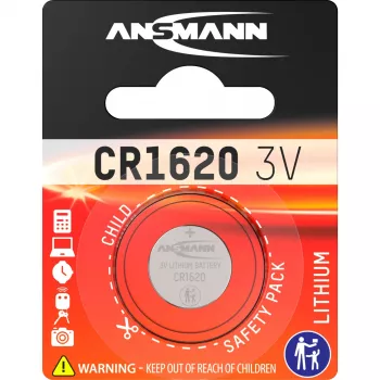 Einwegbatterie Ansmann Lithium CR 1620 3 V