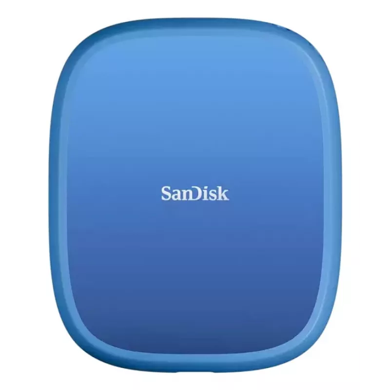 SanDisk Creator Phone Externe Festplatte mit MagSafe, SSD, 1 TB, Blau, SDSSDE62C-1T00-G25